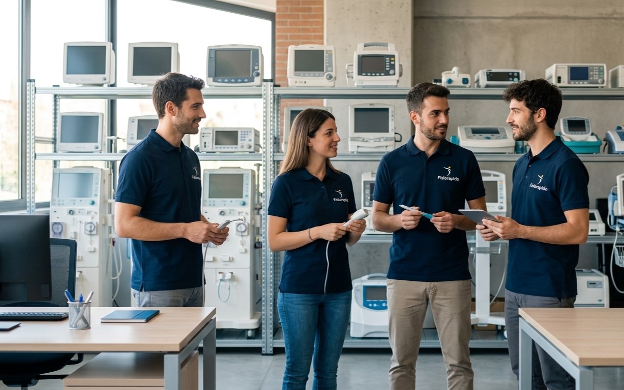 Chi Siamo 1 Il team Fisiorapido, noleggio elettromedicali a domicilio